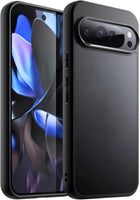 Kapa Shield Frosted Acrylic Back Shock Proof Case Cover for Google Pixel 9 / Pixel 9 PRO (Black)