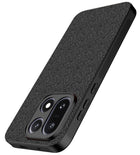 Kapa Soft Full Fabric Protective Back Case Cover for OnePlus 15 | Shockproof Slim Hard Anti Slip Back Case (Black)