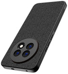 Kapa Soft Full Fabric Protective Back Case Cover for Realme 13 PRO / 13 PRO PLUS | Shockproof Slim Hard Anti Slip Back Case (Black)