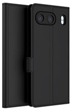 Kapa Noble Slim Magnetic Leather Flip Case Cover for OnePlus Nord 4 | Card Holder Stand Flip Wallet Case (Black)