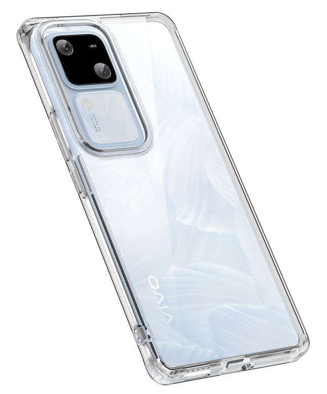 Kapa Shield Clear Acrylic Back Shock Proof Case Cover for Vivo V30 (5G) / Vivo 30 Pro (5G) (Transparent) - Mobizang