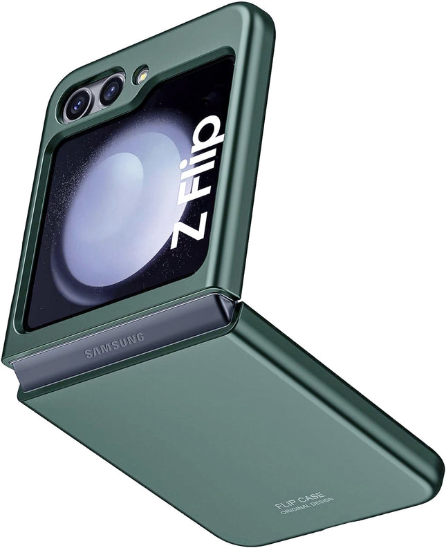 Kapa Ultra Thin Back Case for Samsung Galaxy Flip6 / Z Flip 6 | Full Body Protection Hard Back Cover (Green)