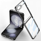 Kapa Phantom Ultra Thin Back Case for Samsung Galaxy Flip6 / Z Flip 6 | Electroplated Edges Full Body Protection Back Cover (Black)