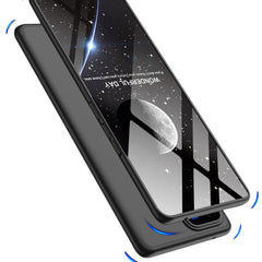Kapa Double Dip Full 360 Protection Back Case Cover for Vivo V30 (5G) / Vivo 30 Pro (5G) (Black) - Mobizang