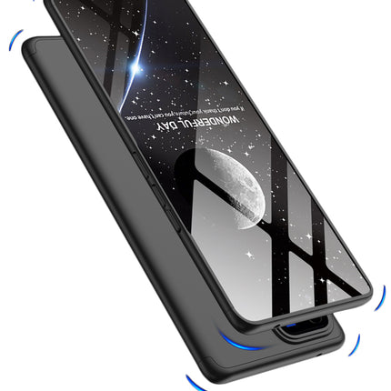 Kapa Double Dip Full 360 Protection Back Case Cover for Vivo V30 (5G) / Vivo 30 Pro (5G) (Black) - Mobizang