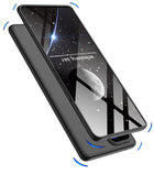 Kapa Double Dip Full 360 Protection Back Case Cover for Vivo V30 (5G) / Vivo 30 Pro (5G) (Black) - Mobizang