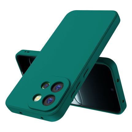 Kapa Matte Protective Lens Flexible Back Cover for OnePlus 13S | Slim Silicone with Soft Lining Shockproof Full Body Bumper Case (Green)