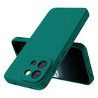 Kapa Matte Protective Lens Flexible Back Cover for OnePlus 13S | Slim Silicone with Soft Lining Shockproof Full Body Bumper Case (Green)