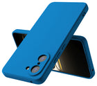 Kapa Matte Protective Lens Flexible Back Cover for OnePlus Nord CE 5 | Slim Silicone with Soft Lining Shockproof Full Body Bumper Case (Blue)
