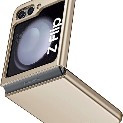 Kapa Ultra Thin Back Case for Samsung Galaxy Flip6 / Z Flip 6 | Full Body Protection Hard Back Cover (Titanium)