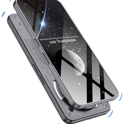 Kapa Double Dip Full 360 Protection Back Case Cover for Nothing Phone 3A Pro (Grey) - Mobizang