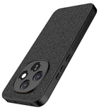 Kapa Soft Full Fabric Protective Back Case Cover for Oppo F31 Pro 5G | Shockproof Slim Hard Anti Slip Back Case (Black) - Mobizang