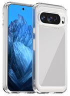 Kapa Unicorn Acrylic Clear Back Cover For Pixel 9 PRO | Slim Shockproof [Military Grade Protection] Hybrid Bumper Case (Clear Sides)