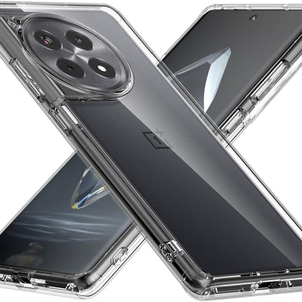 Kapa Shield Clear Acrylic Back Shock Proof Case Cover for OnePlus 12 (Transparent) - Mobizang