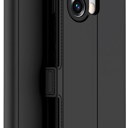 Kapa Noble Slim Magnetic Leather Flip Case Cover for Oppo K13 Turbo / K13 Turbo Pro | Card Holder Stand Flip Wallet Case (Black) - Mobizang