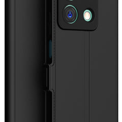 Kapa Noble Slim Magnetic Leather Flip Case Cover for Redmi Note 13 (5G) | Card Holder Stand Flip Wallet Case (Black) - Mobizang