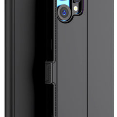 Kapa Noble Slim Magnetic Leather Flip Case Cover for CMF Phone 2 Pro | Card Holder Stand Flip Wallet Case (Black) - Mobizang