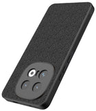 Kapa Soft Full Fabric Protective Back Case Cover for Iqoo 13 (5G) | Shockproof Slim Hard Anti Slip Back Case (Black)