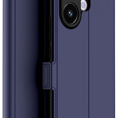Kapa Noble Slim Magnetic Leather Flip Case Cover for Vivo V60 / V60e / Vivo T4 Pro 5G | Card Holder Stand Flip Wallet Case (Blue) - Mobizang