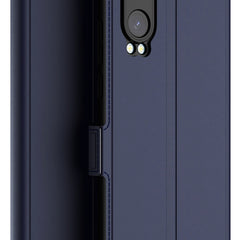 Kapa Noble Slim Magnetic Leather Flip Case Cover for OnePlus Nord CE 4 Lite | Card Holder Stand Flip Wallet Case (Blue) - Mobizang