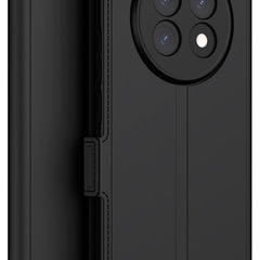 Kapa Noble Slim Magnetic Leather Flip Case Cover for Realme 13 PRO / 13 PRO PLUS | Card Holder Stand Flip Wallet Case (Black) - Mobizang