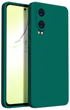 Kapa Matte Protective Lens Flexible Back Cover for OnePlus Nord CE 4 Lite | Slim Silicone with Soft Lining Shockproof Full Body Bumper Case (Green)