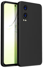 Kapa Matte Protective Lens Flexible Back Cover for OnePlus Nord CE 4 Lite | Slim Silicone with Soft Lining Shockproof Full Body Bumper Case (Black) - Mobizang