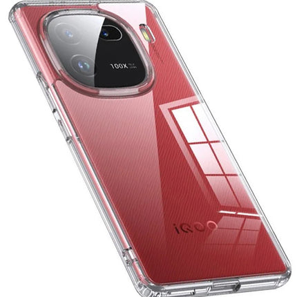 Kapa Shield Clear Acrylic Back Shock Proof Case Cover for IQOO 12 (Transparent)