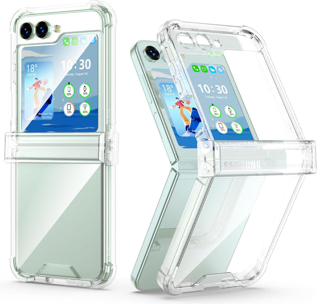 Kapa Phantom Ultra Thin Back Case for Samsung Galaxy Z Fold6 / Z Fold 6 | Full Body Protection Back Cover (Clear)