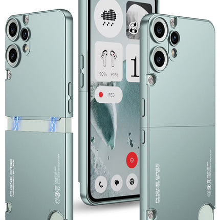 Kapa Double Dip Full 360 Protection Back Case Cover for CMF Phone 2 Pro (Green)