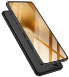 Kapa Double Dip Full 360 Protection Back Case Cover for Realme 15 Pro 5G (Black) - Mobizang