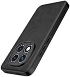 Kapa Tux Leather Back Cover for Redmi Note 15 Pro 5G | Slim Shockproof Camera Protection Bumper Case (Black) - Mobizang