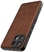 Kapa Tux Leather Back Cover for Oppo K13 5G | Slim Shockproof Camera Protection Bumper Case (Brown)