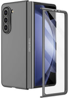 Kapa Ultra Thin Back Case for Samsung Galaxy Z Fold 5 | Full Body Protection Hard Back Cover, Grey - Mobizang