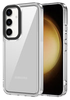 Kapa Warrior Acrylic Clear Back Cover For Samsung Galaxy A16 | Slim Shockproof [Military Grade Protection] Hybrid Bumper Case (Clear Sides)
