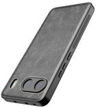 Kapa Tux Leather Back Cover for OnePlus Nord 4 | Slim Shockproof Camera Protection Bumper Case (Grey)