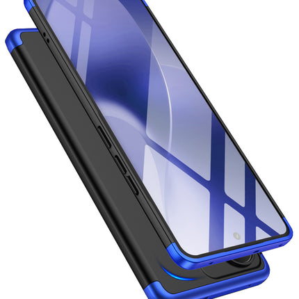 Kapa Double Dip Full 360 Protection Back Case Cover for Realme 15 Pro 5G (Blue,Black)