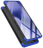 Kapa Double Dip Full 360 Protection Back Case Cover for Realme 15 Pro 5G (Blue,Black)