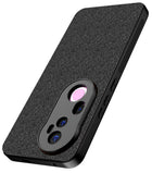 Kapa Soft Full Fabric Protective Back Case Cover for Vivo T4 Ultra 5G | Shockproof Slim Hard Anti Slip Back Case (Black) - Mobizang