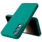 Kapa Matte Protective Lens Flexible Back Cover for OnePlus Nord 5 | Slim Silicone with Soft Lining Shockproof Full Body Bumper Case (Green)