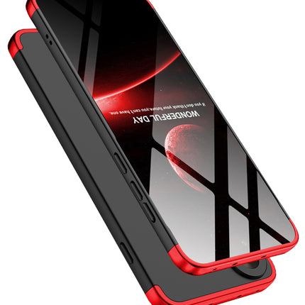 Kapa Double Dip Full 360 Protection Back Case Cover for OnePlus Nord 5 (Red,Black)