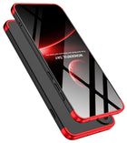 Kapa Double Dip Full 360 Protection Back Case Cover for OnePlus Nord 5 (Red,Black)