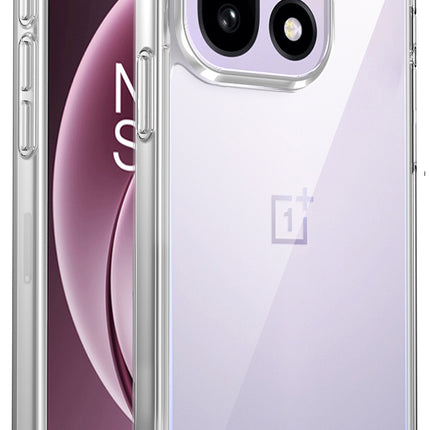 Kapa Airbag Armor Back Cover for OnePlus 15 | Clear Slim Shockproof [Military Grade Protection] Hybrid Bumper Case (Clear)