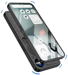 Kapa Double Dip Full 360 Protection Back Case Cover for Nothing Phone 3 5G (Black) - Mobizang