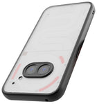 Kapa Hawkeye Clear Back Cover for Nothing Phone 2A | Camera Lens Protector Shockproof Slim Clear Case Cover (Black Sides) - Mobizang