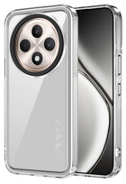 Kapa Warrior Acrylic Clear Back Cover For Oppo F27 Pro / Oppo F27 Pro Plus | Slim Shockproof [Military Grade Protection] Hybrid Bumper Case (Clear Sides)