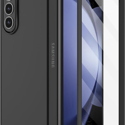 Kapa Ultra Thin Back Case for Samsung Galaxy Z Fold 7 | Full Body Protection Hard Back Cover, Black