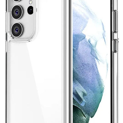 Kapa Shield Clear Acrylic Back Shock Proof Case Cover for Samsung Galaxy S24 Ultra (Transparent)