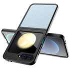 Kapa Hawkeye Clear Back Cover for Samsung Galaxy Z Flip 6 | Camera Lens Protector Shockproof Slim Clear Case Cover (Black)