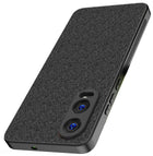 Kapa Soft Full Fabric Protective Back Case Cover for OnePlus Nord CE 4 Lite | Shockproof Slim Hard Anti Slip Back Case (Black)